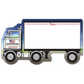 Mini Laminated Semi Truck/Tractor Trailer Shaped Memo Board